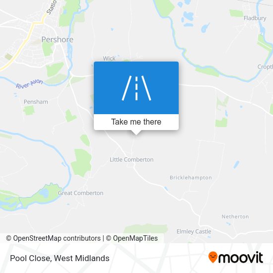 Pool Close map
