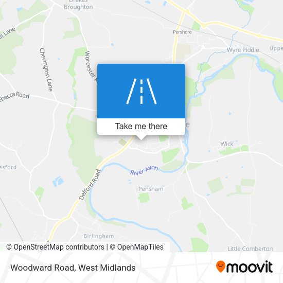 Woodward Road map
