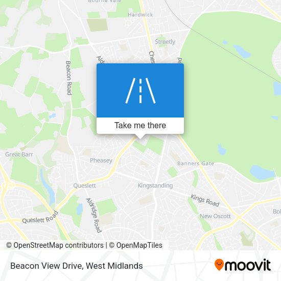 Beacon View Drive map