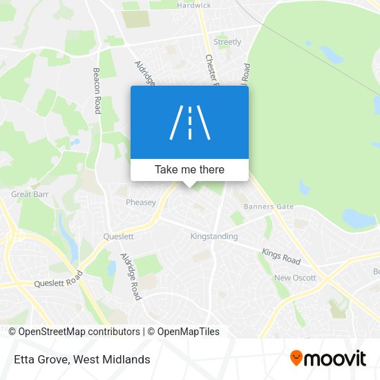 Etta Grove map