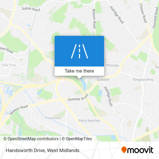 Handsworth Drive map