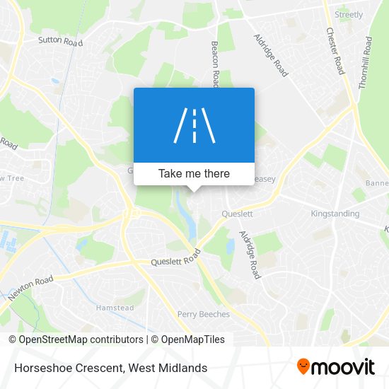Horseshoe Crescent map