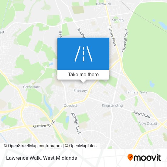 Lawrence Walk map