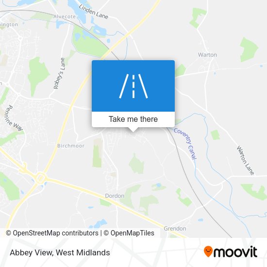 Abbey View map