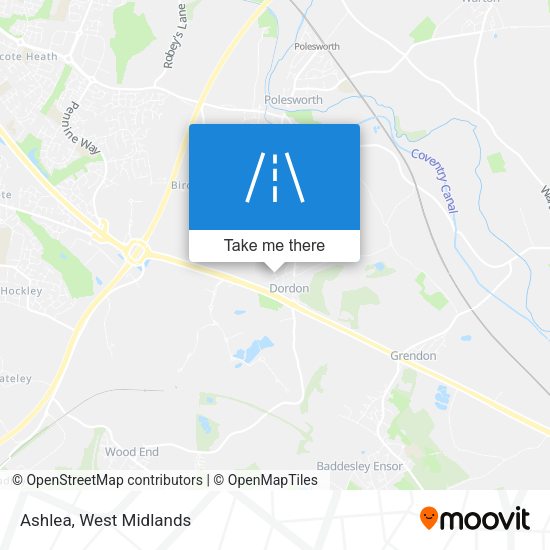 Ashlea map