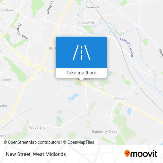 New Street map