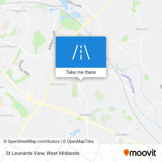 St Leonards View map