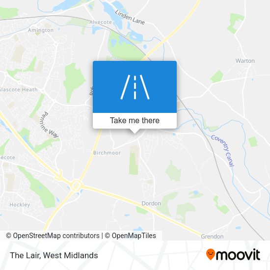 The Lair map