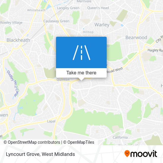 Lyncourt Grove map