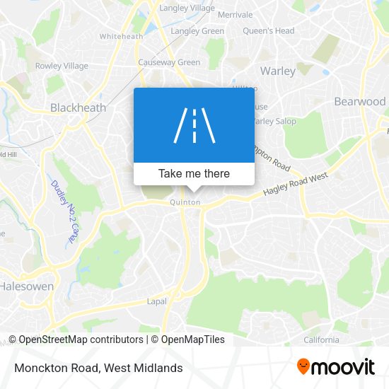 Monckton Road map