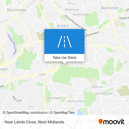 Near Lands Close map