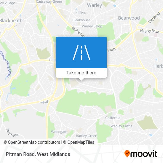 Pitman Road map