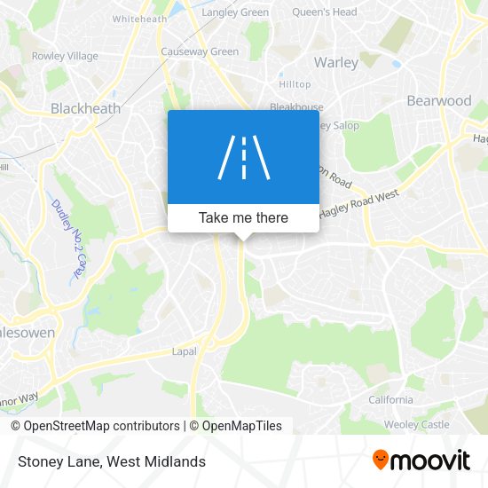 Stoney Lane map