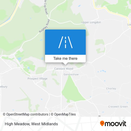High Meadow map