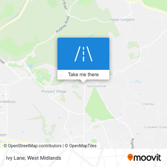 Ivy Lane map