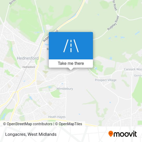 Longacres map