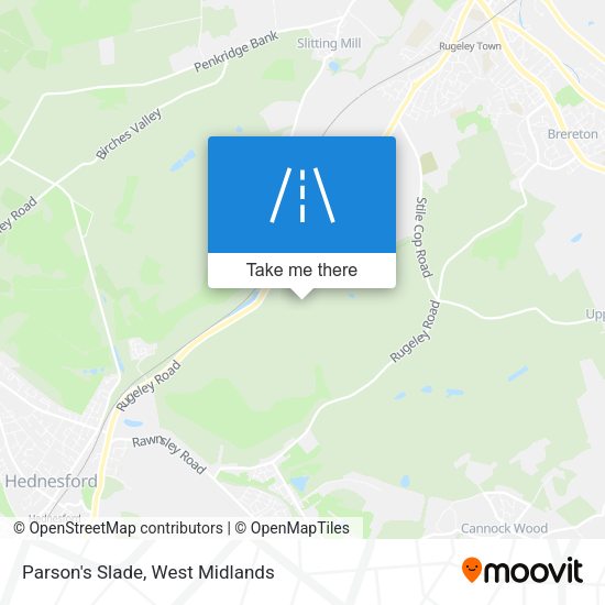 Parson's Slade map
