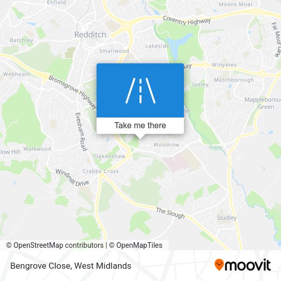 Bengrove Close map