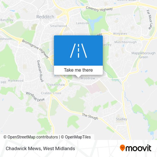 Chadwick Mews map