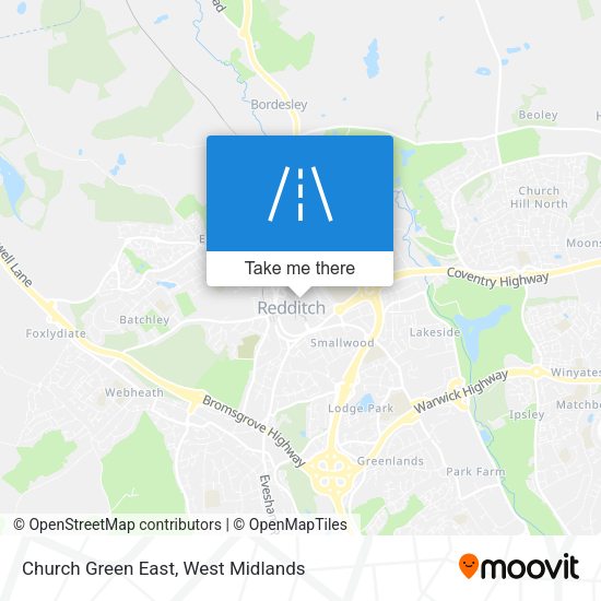 Church Green East map