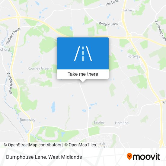 Dumphouse Lane map