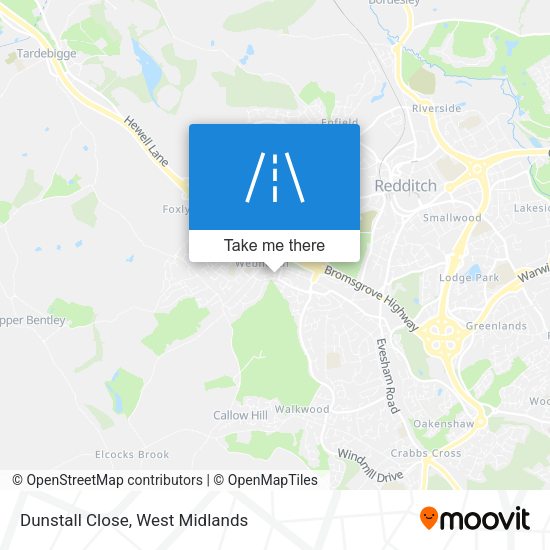 Dunstall Close map