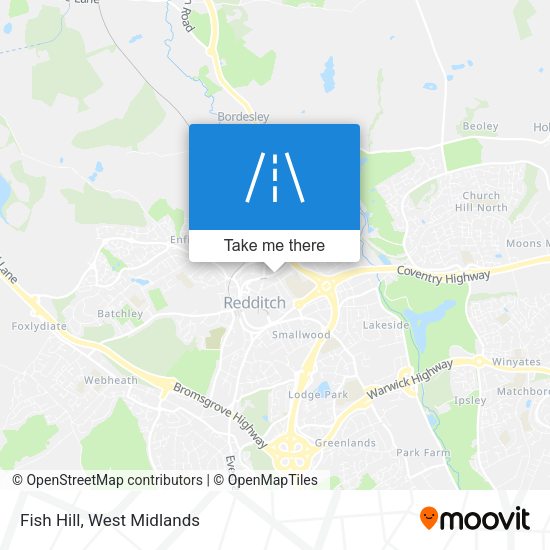 Fish Hill map
