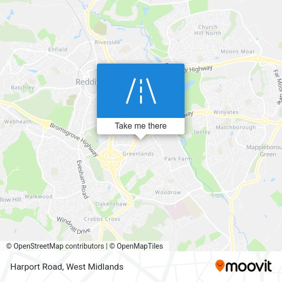 Harport Road map