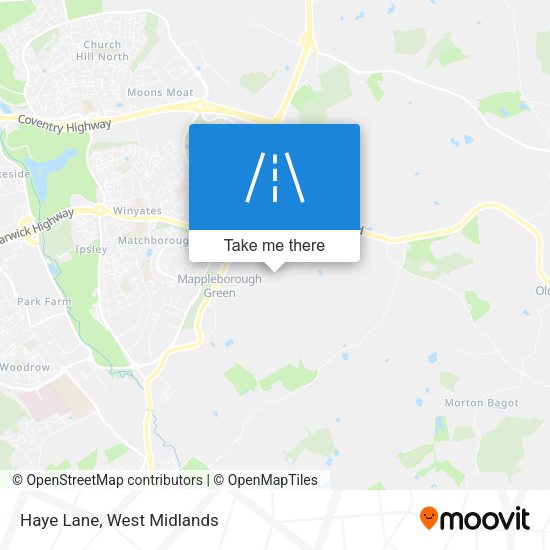 Haye Lane map