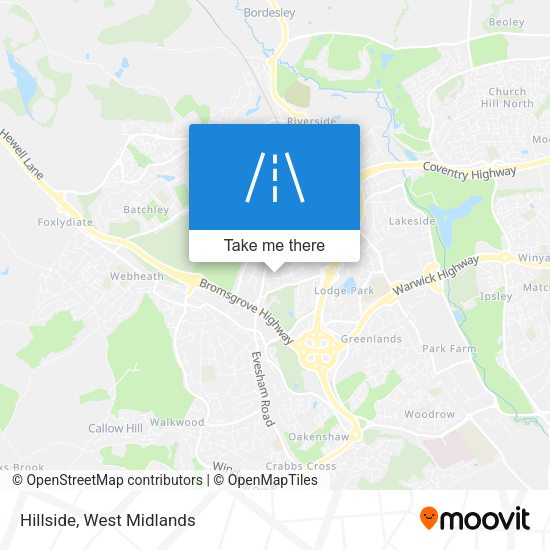 Hillside map