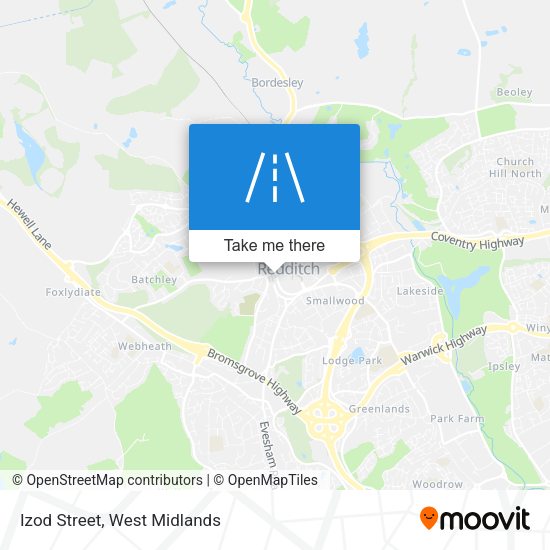 Izod Street map