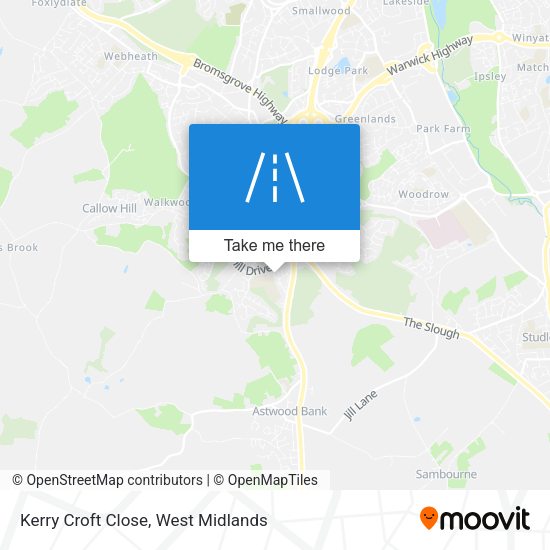 Kerry Croft Close map