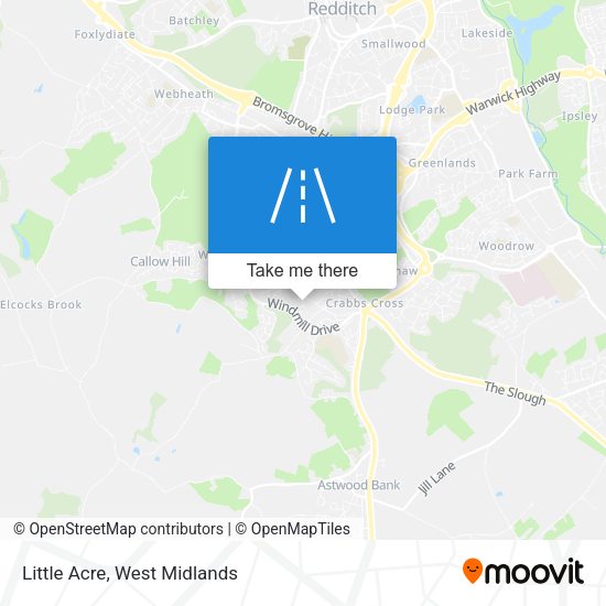 Little Acre map
