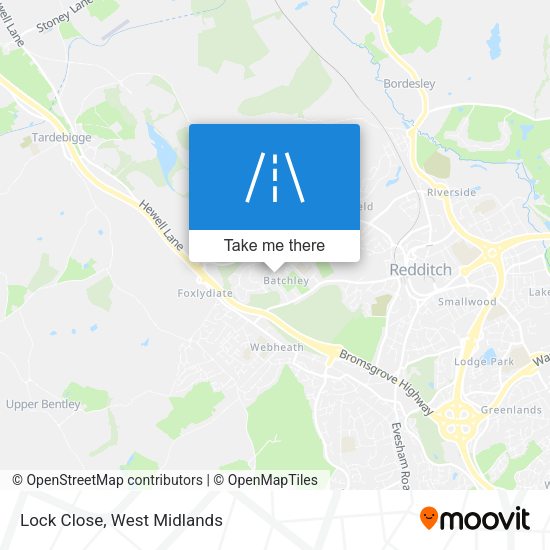 Lock Close map
