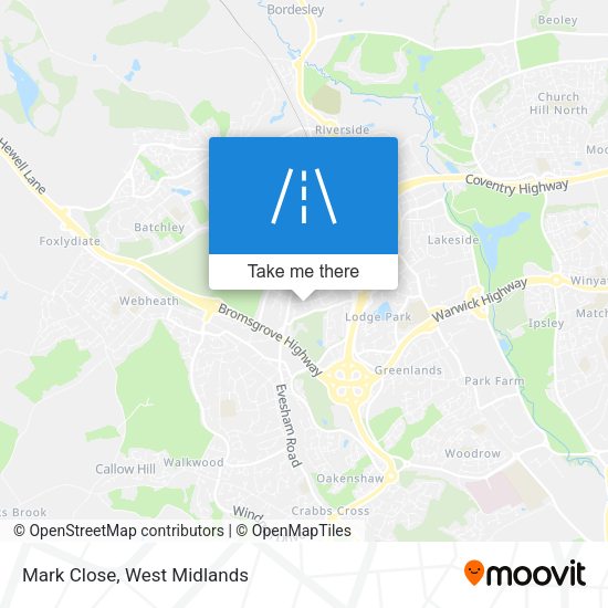 Mark Close map