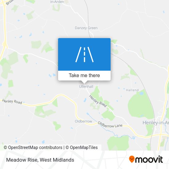 Meadow Rise map