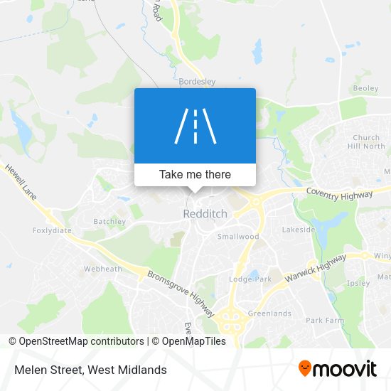 Melen Street map