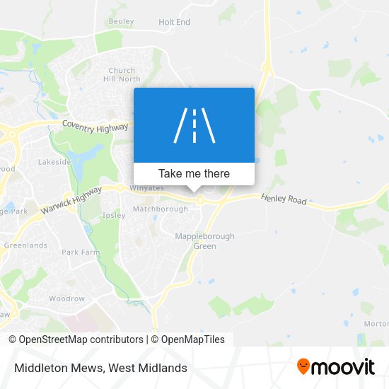 Middleton Mews map