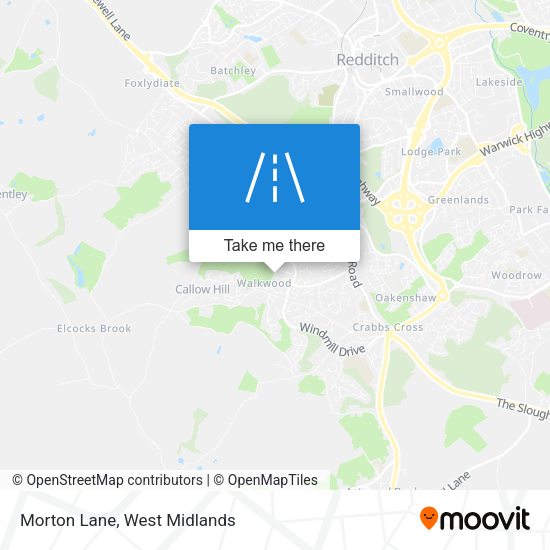 Morton Lane map