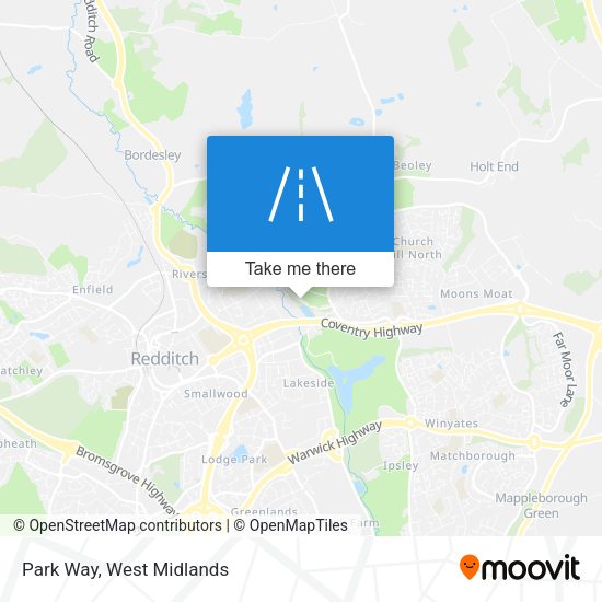 Park Way map