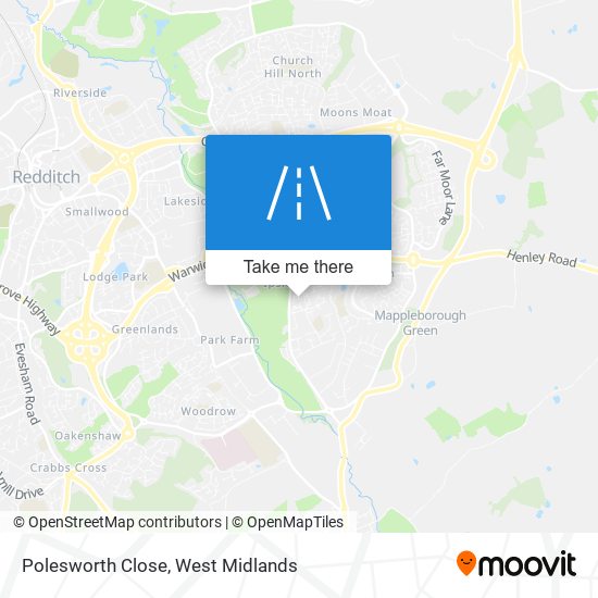 Polesworth Close map