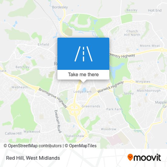 Red Hill map