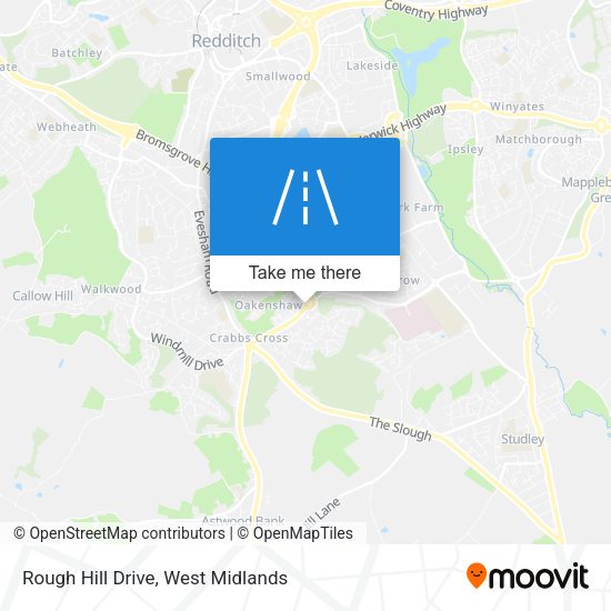 Rough Hill Drive map