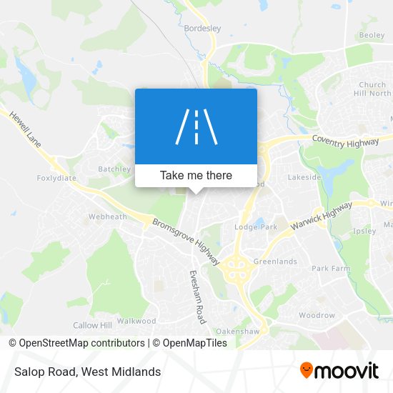 Salop Road map