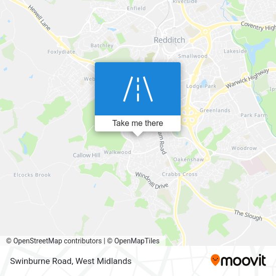Swinburne Road map