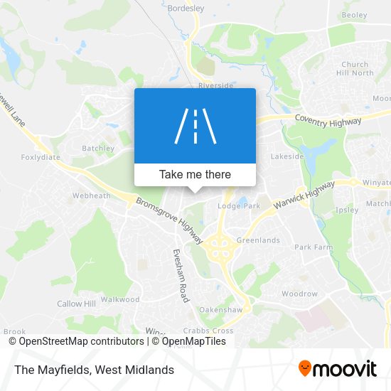 The Mayfields map
