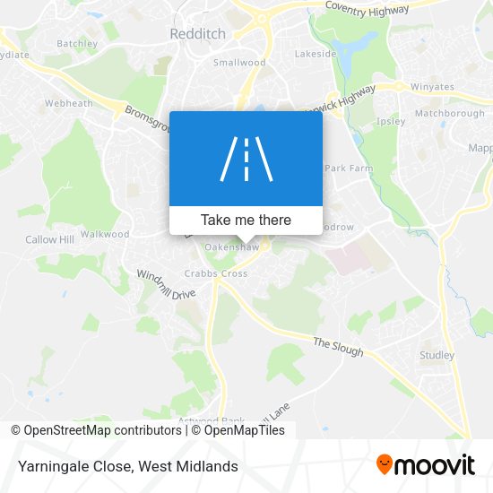 Yarningale Close map
