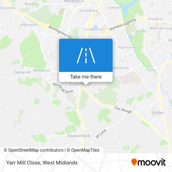 Yarr Mill Close map