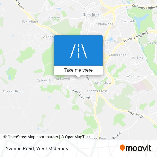 Yvonne Road map
