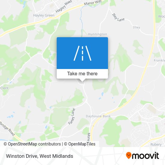 Winston Drive map